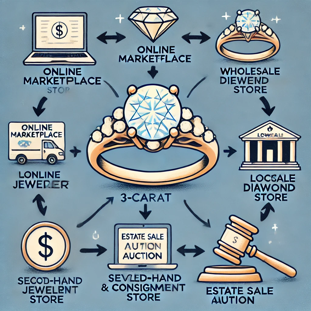 Where Can I Buy a 3 Carat Oval Ring Cheap?