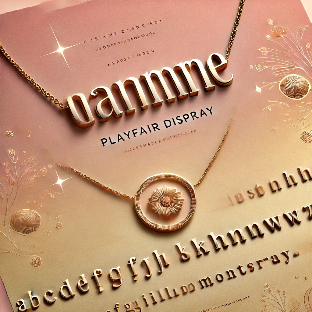 What to Consider When Choosing a Custom Name Necklace